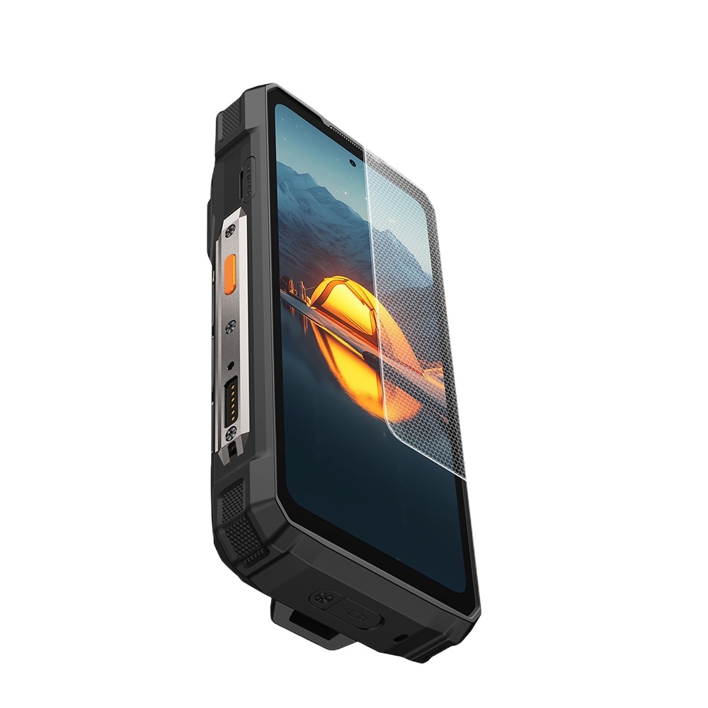 Telefon mobil Ulefone Armor 33, Dual SIM, 4G, IPS 6.95-inch 120Hz 700nits, 24GB RAM / 512GB, Camera 50MP + 64MP + 50MP, RGB Infinite Halo 2.0, Lantera LED 1100 Lumeni, 25500mAh, NFC, IP68/IP69K, Android 15