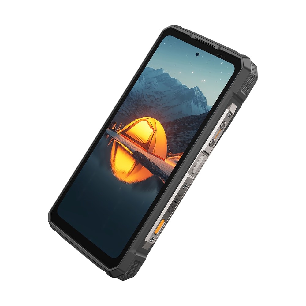 Telefon mobil Ulefone Armor 33, Dual SIM, 4G, IPS 6.95-inch 120Hz 700nits, 24GB RAM / 512GB, Camera 50MP + 64MP + 50MP, RGB Infinite Halo 2.0, Lantera LED 1100 Lumeni, 25500mAh, NFC, IP68/IP69K, Android 15