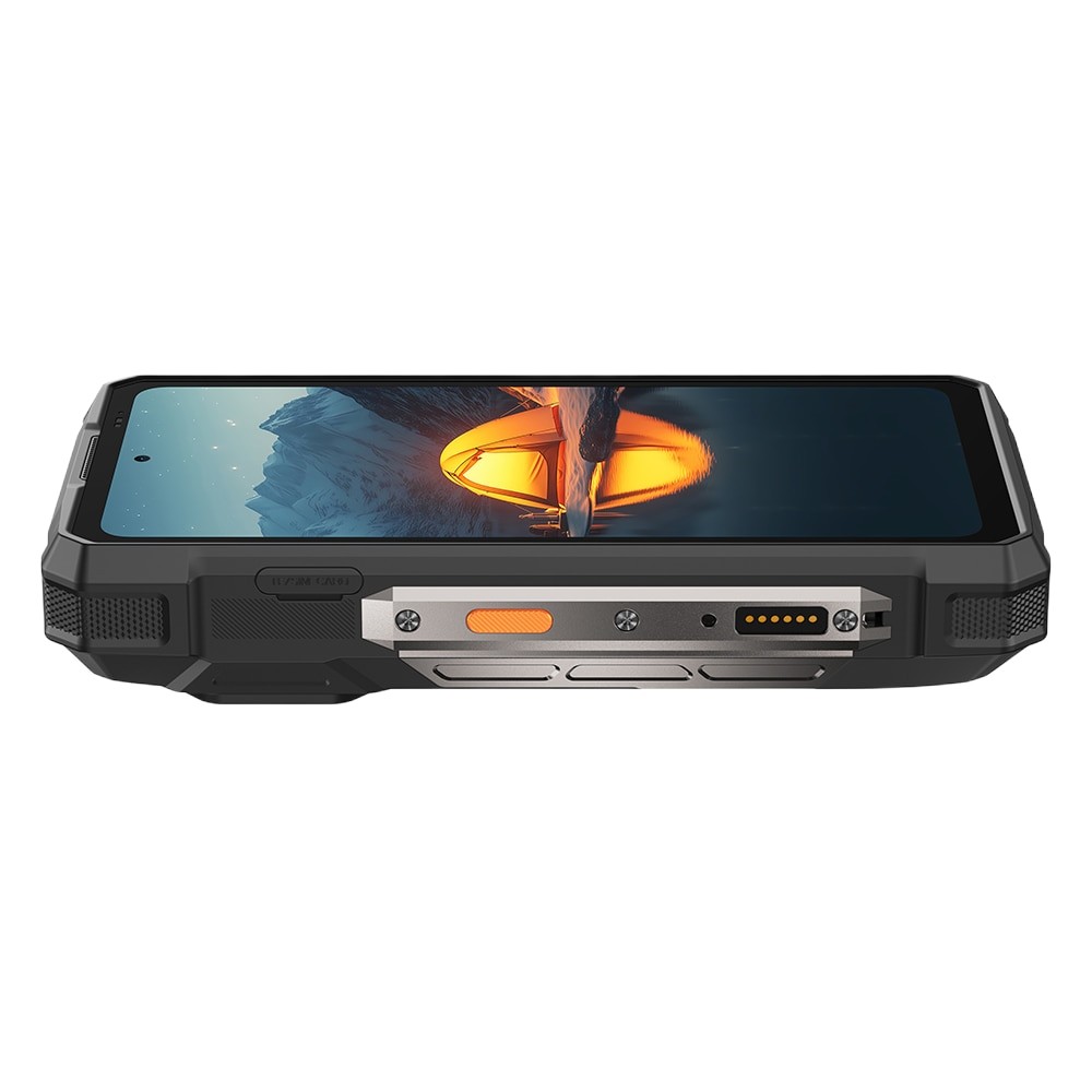 Telefon mobil Ulefone Armor 33, Dual SIM, 4G, IPS 6.95-inch 120Hz 700nits, 24GB RAM / 512GB, Camera 50MP + 64MP + 50MP, RGB Infinite Halo 2.0, Lantera LED 1100 Lumeni, 25500mAh, NFC, IP68/IP69K, Android 15
