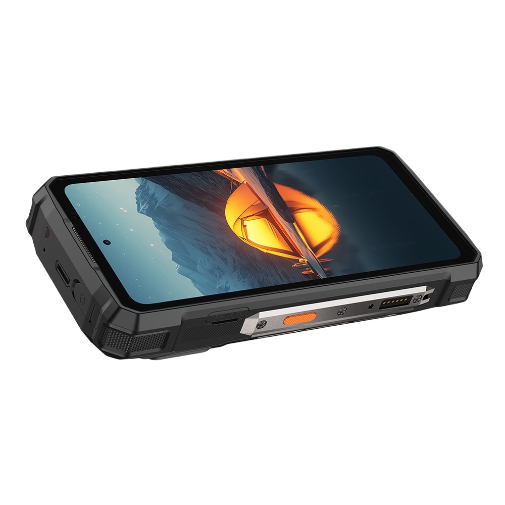 Telefon mobil Ulefone Armor 33, Dual SIM, 4G, IPS 6.95-inch 120Hz 700nits, 24GB RAM / 512GB, Camera 50MP + 64MP + 50MP, RGB Infinite Halo 2.0, Lantera LED 1100 Lumeni, 25500mAh, NFC, IP68/IP69K, Android 15