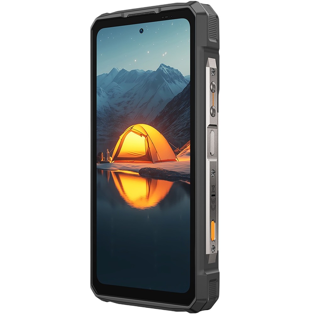 Telefon mobil Ulefone Armor 33, Dual SIM, 4G, IPS 6.95-inch 120Hz 700nits, 24GB RAM / 512GB, Camera 50MP + 64MP + 50MP, RGB Infinite Halo 2.0, Lantera LED 1100 Lumeni, 25500mAh, NFC, IP68/IP69K, Android 15