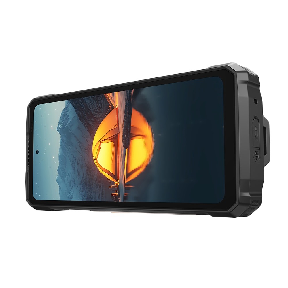Telefon mobil Ulefone Armor 33, Dual SIM, 4G, IPS 6.95-inch 120Hz 700nits, 24GB RAM / 512GB, Camera 50MP + 64MP + 50MP, RGB Infinite Halo 2.0, Lantera LED 1100 Lumeni, 25500mAh, NFC, IP68/IP69K, Android 15