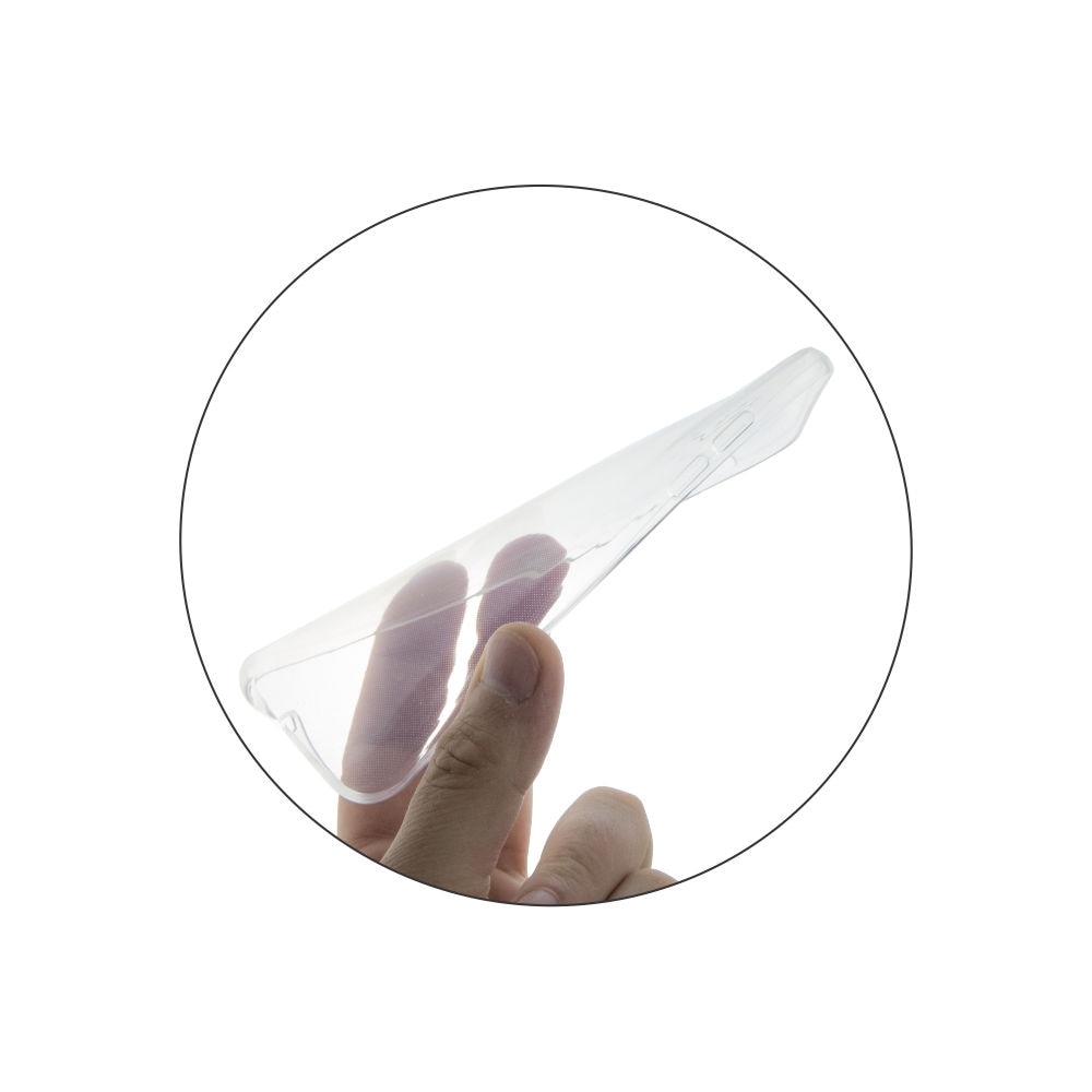 Husa Slim TPU pentru iPhone SE / 5S, 0.5 mm, Transparent