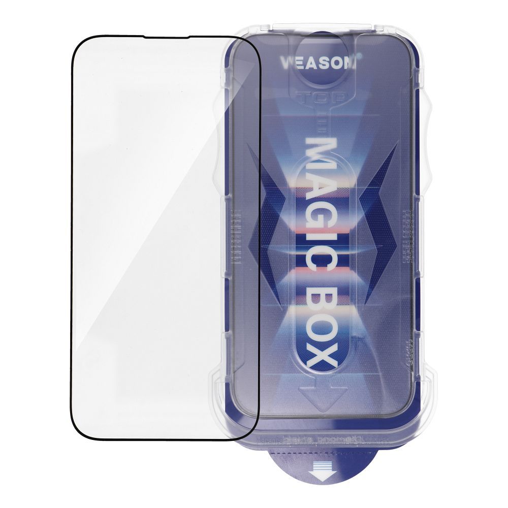 Folie Sticla Veason Easy Install Compatibila Cu iPhone 17 Pro, Aplicator Inclus, Montaj Rapid