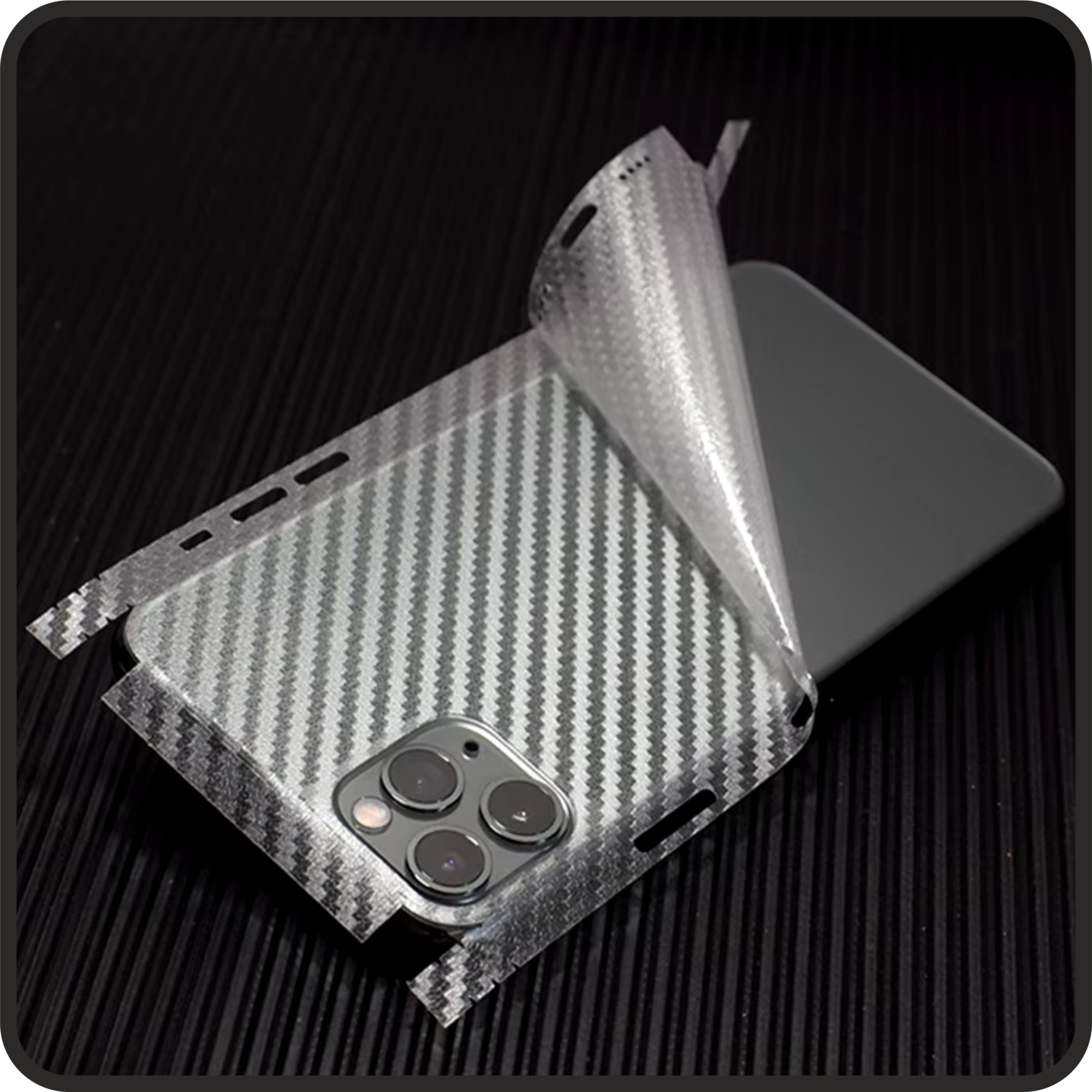 Folie iSkinz pentru Apple iPhone 16 Pro Max - Tangerine Dream, 360 Cut, Skin Adeziv Full Cover, Protectie Carcasa Spate si Laterale