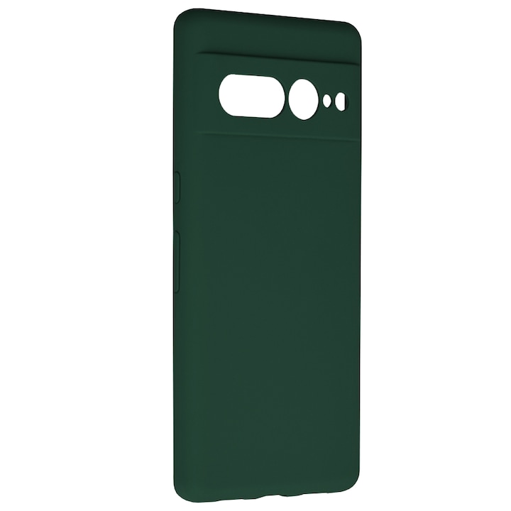 Husa compatibila cu Google Pixel 7, material silicon, Green