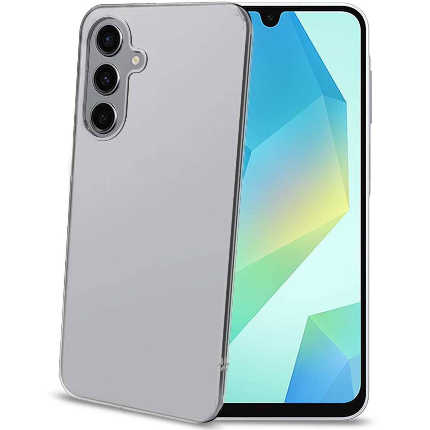 Husa de protectie Celly din Silicon pentru Samsung Galaxy A17 4G/5G, Transparenta