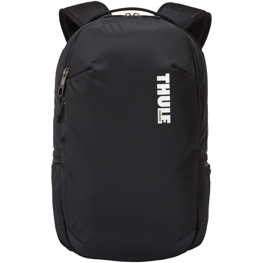Rucsac laptop, 21MAR1040, 31x48x8 cm, 15 inch, Thule by AleXer, Nylon, Negru, breloc inclus