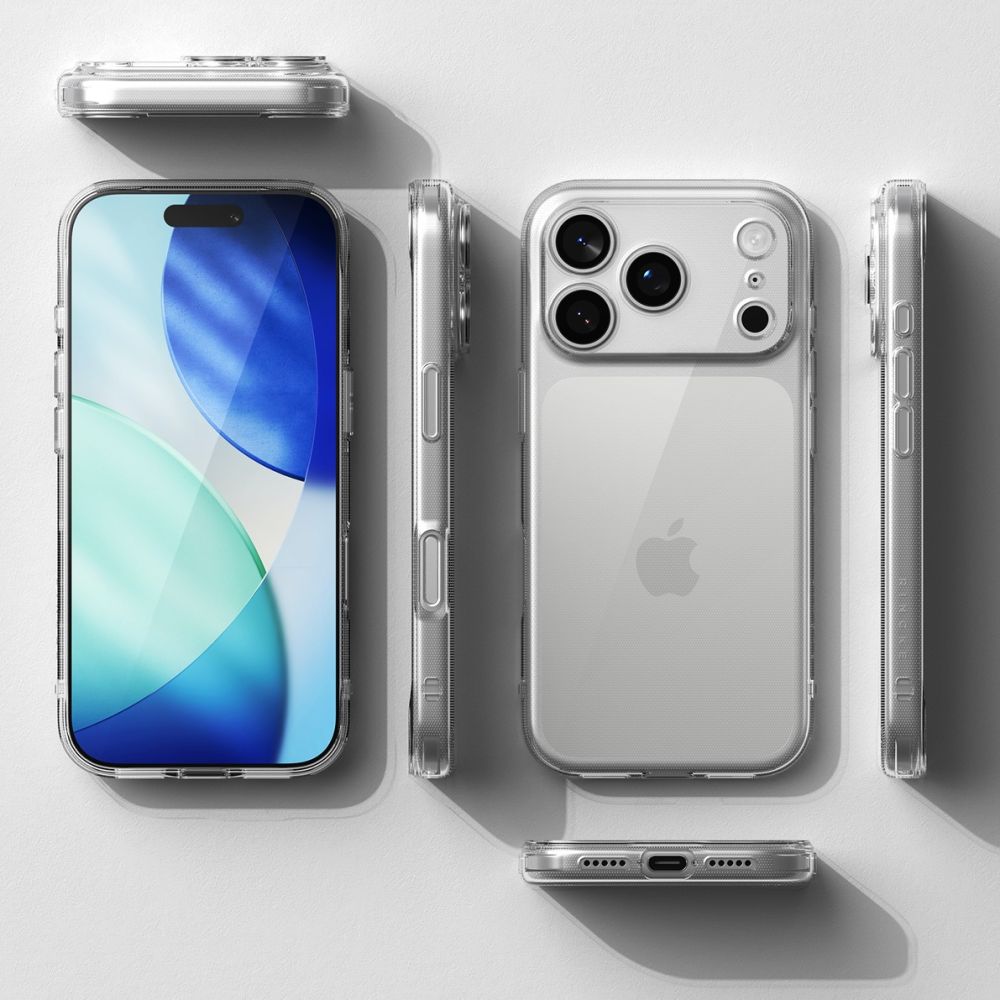 Carcasa Ringke Air compatibila cu iPhone 17 Pro Max, Clear