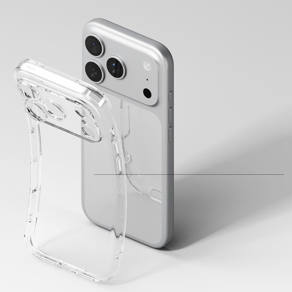 Carcasa Ringke Air compatibila cu iPhone 17 Pro Max, Clear