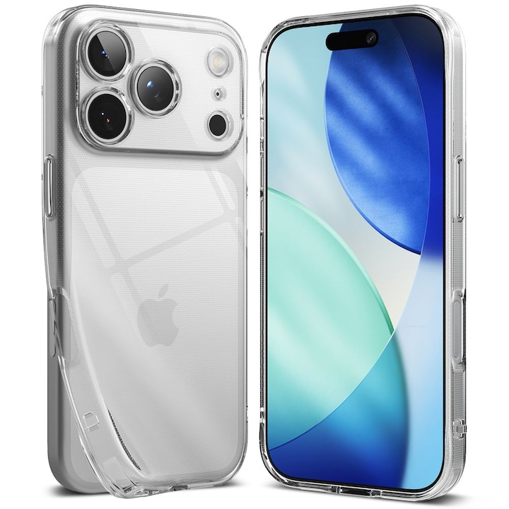 Carcasa Ringke Air compatibila cu iPhone 17 Pro Max, Clear