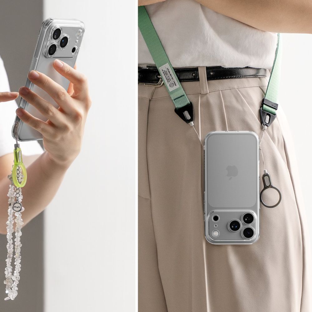 Carcasa Ringke Air compatibila cu iPhone 17 Pro Max, Clear