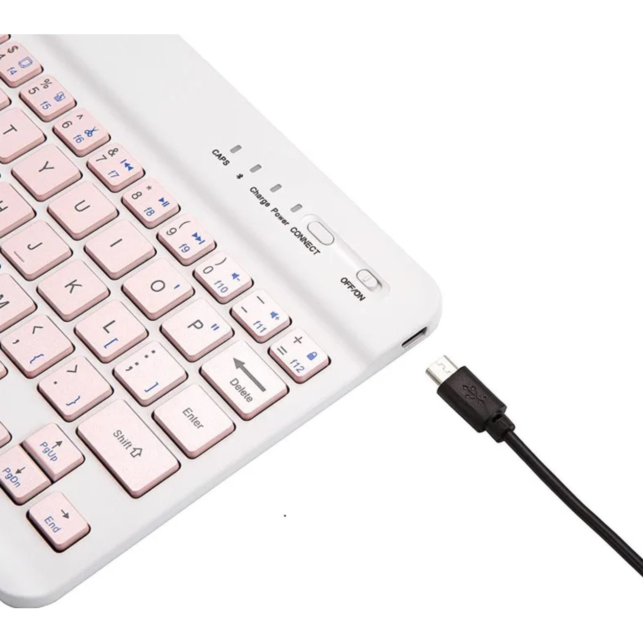 Tastatura wireless Bluetooth compatibila cu Samsung / Apple / Lenovo / Xiaomi / Huawei – compacta, portabila, fara fir