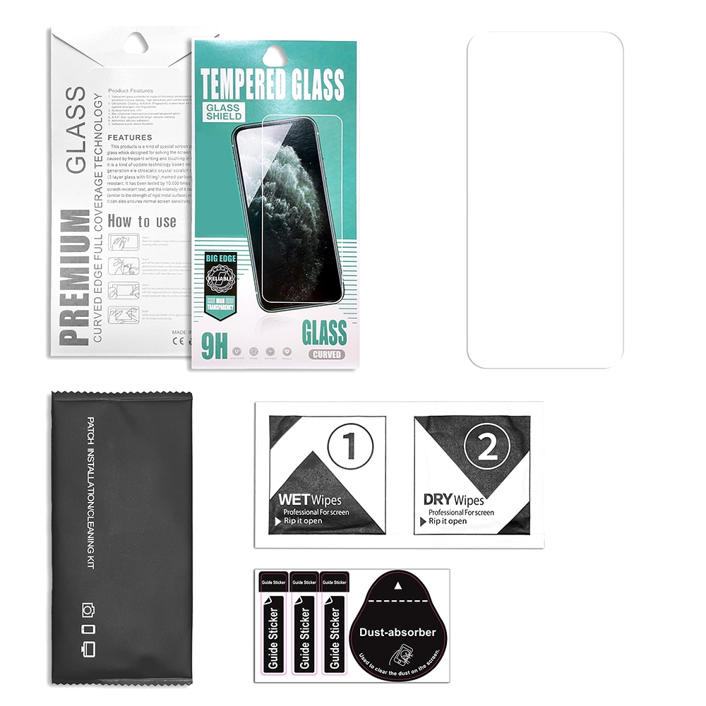 Folie sticla 2.5D Premium compatibila cu Samsung Galaxy A52 4G / A52 5G / A52S 5G / A53 5G / Redmi Note 10 4G / Redmi Note 10S, transparenta, Big Edge