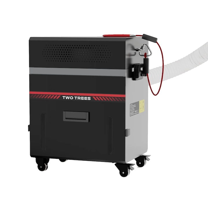 Aspirator cu capacitate mare de colectare a prafului, functionare silentioasa, negru, 450x595x540mm
