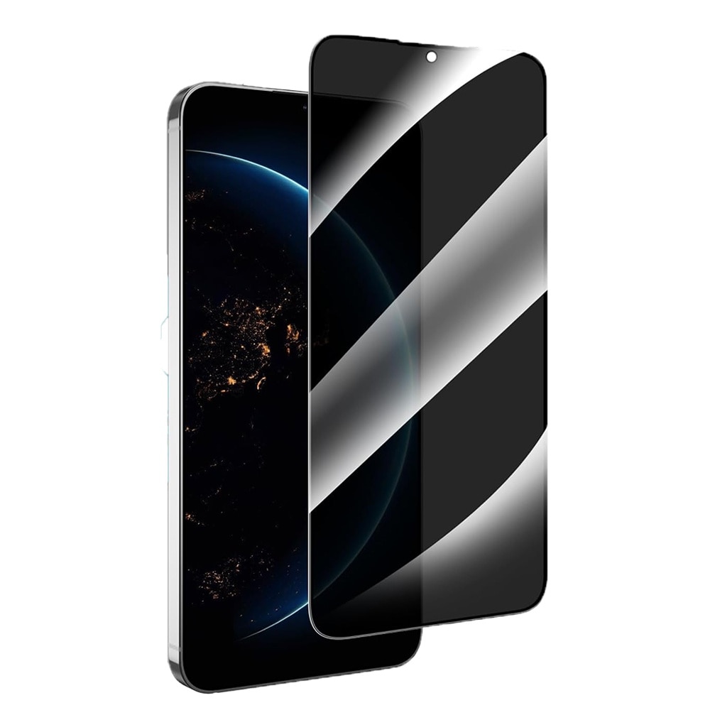 Folie High Precise PRIVACY pentru Samsung Galaxy A56, OPTIM SOLUTION, Sticla Securizata Crystal AntiSpy, Top Grade 9H Protection, Full Glue, Display Securizat, Sensitive Touch Screen, Optim Solution Premium Tech, Negru