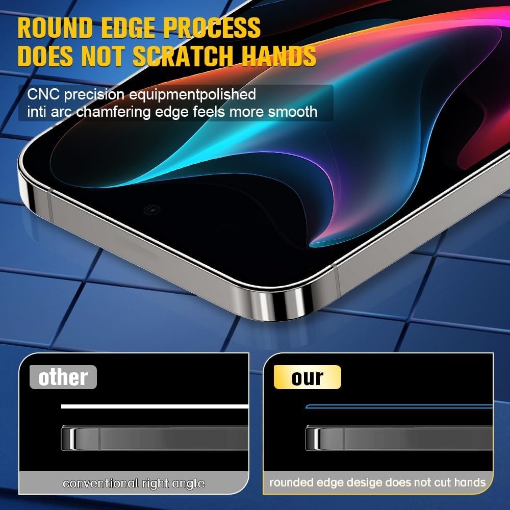 Folie High Precise PRIVACY pentru Samsung Galaxy A56, OPTIM SOLUTION, Sticla Securizata Crystal AntiSpy, Top Grade 9H Protection, Full Glue, Display Securizat, Sensitive Touch Screen, Optim Solution Premium Tech, Negru