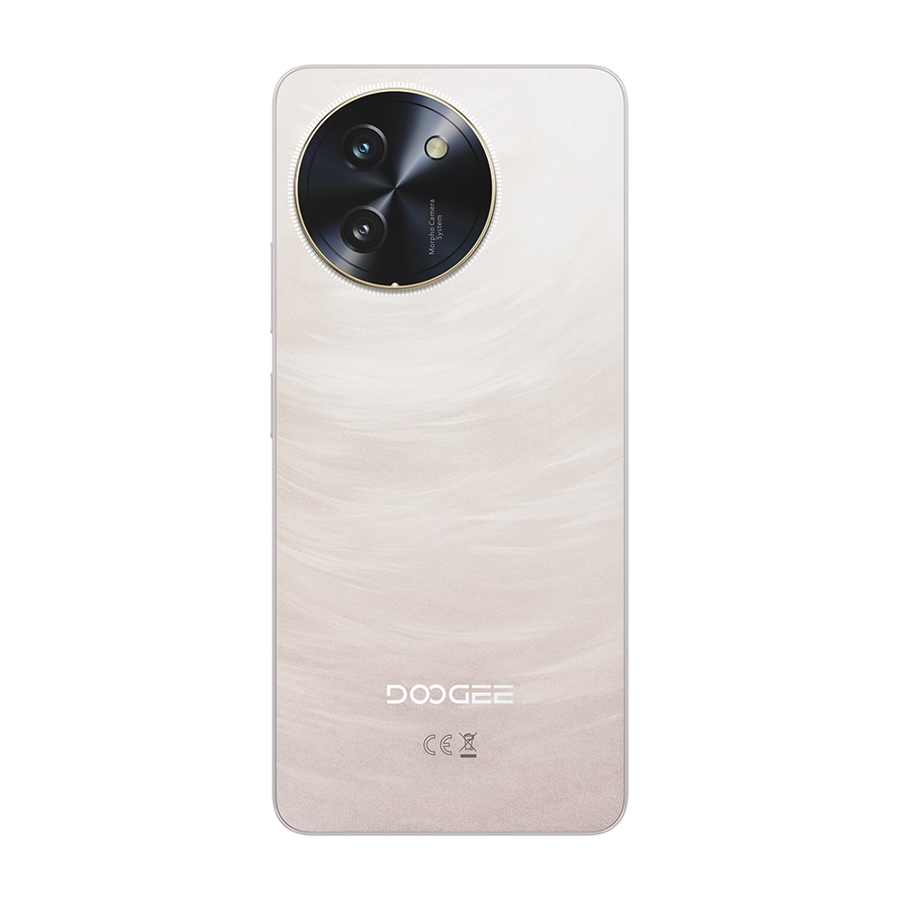 Telefon mobil Doogee Note 59 Pro, Dual SIM, 5G, Octa-Core T8200, Slim 8.6mm, 256GB, 32GB RAM (8GB + 24GB ext), 6.75-inch 120Hz, 6250mAh, NFC, Android 15, Gold