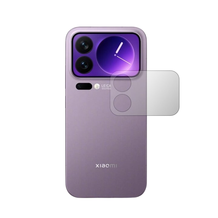 Folie Protectie Ecran Spate Folie24, pentru Xiaomi 17 Pro, 1X Mata cu Acoperire Totala Full-Display, Adeziva, Flexibila cu Auto Regenerare