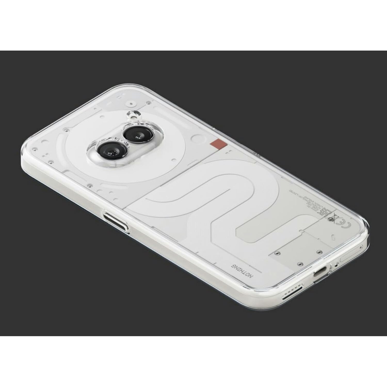 Husa protectie Mat-Tech compatibila cu Nothing Phone 2A, Anti-soc, 2MM, Protectie Camera, Decupaje Precise, Rezistenta la impact, Margini ridicate pentru protectia ecranului, Transparenta