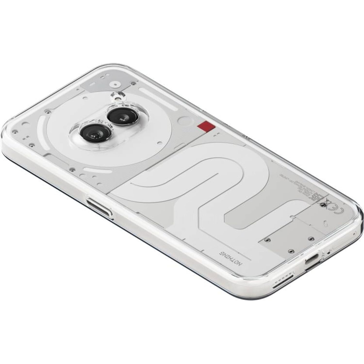 Husa protectie Mat-Tech compatibila cu Nothing Phone 2A, Anti-soc, 2MM, Protectie Camera, Decupaje Precise, Rezistenta la impact, Margini ridicate pentru protectia ecranului, Transparenta