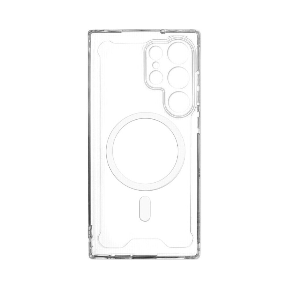 Husa CENTO ComoPlus compatibila cu Samsung S25 Ultra Transparent (MAGSAFE)