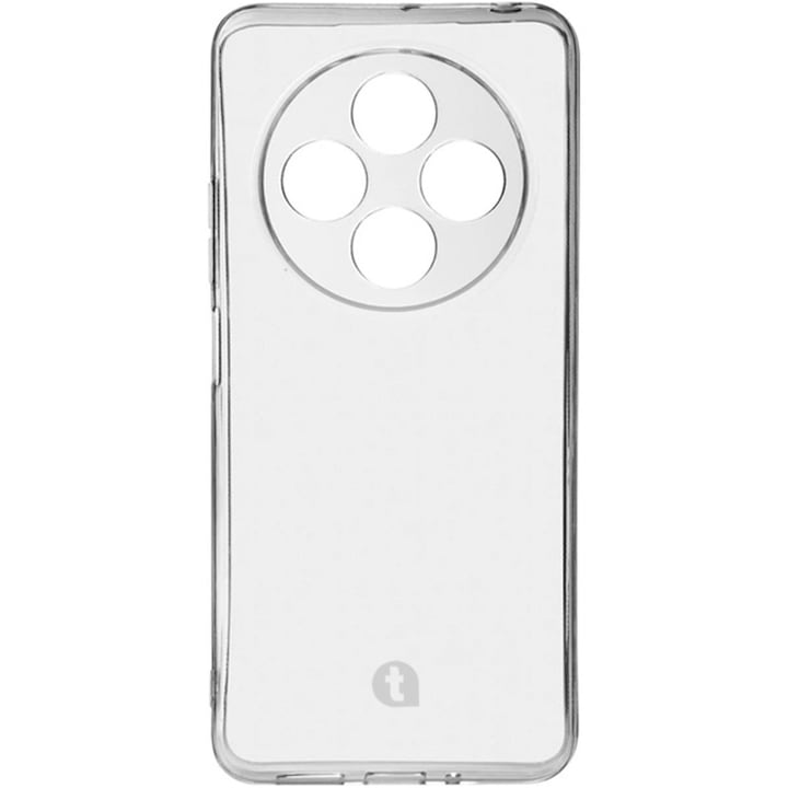 Husa de protectie telefonultau® din silicon pentru Xiaomi Redmi 14C, protectie camera, ultra slim, flexibila, transparenta, Crystal Clear