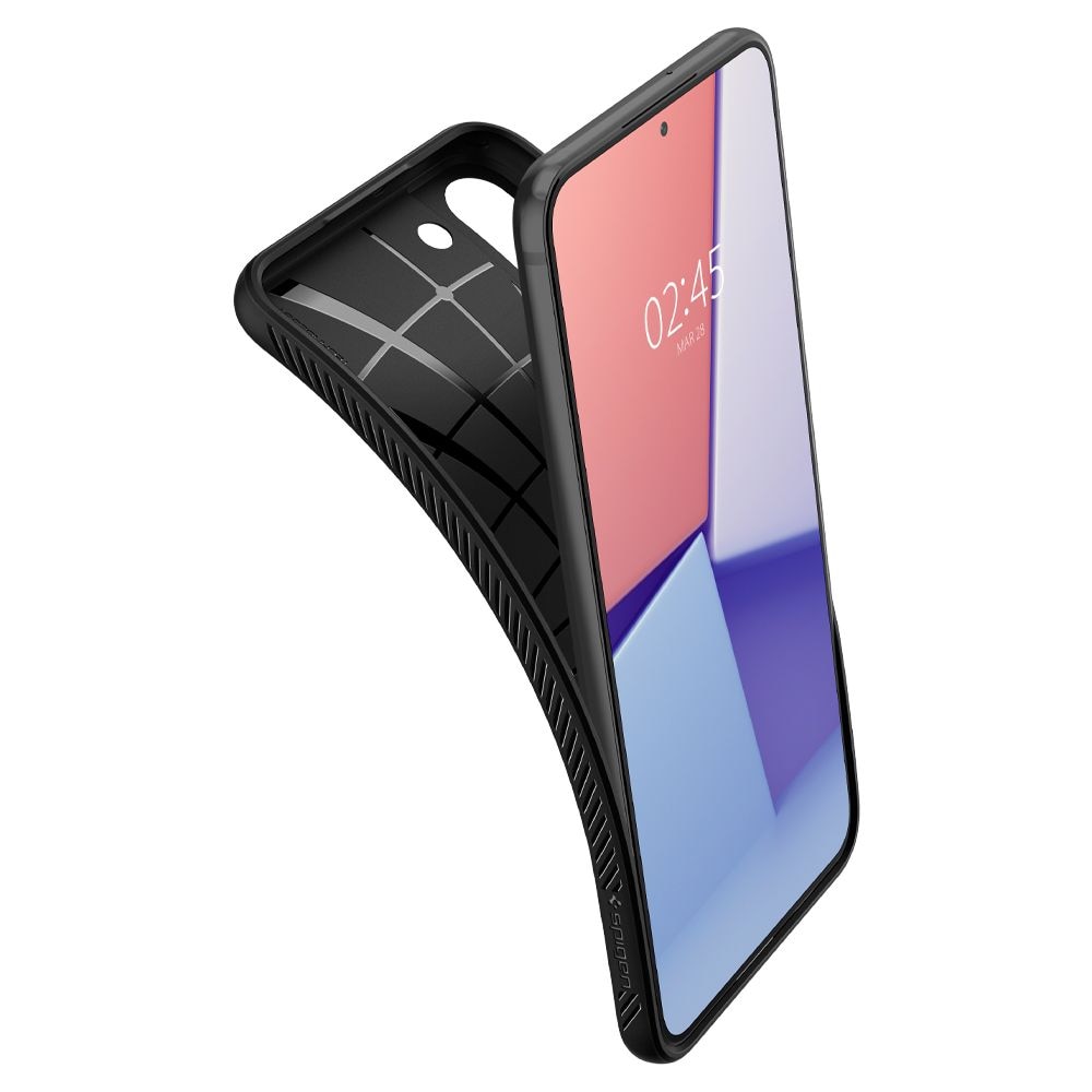 Husa, Spigen Liquid Air pentru Samsung Galaxy S22 Plus, Negru