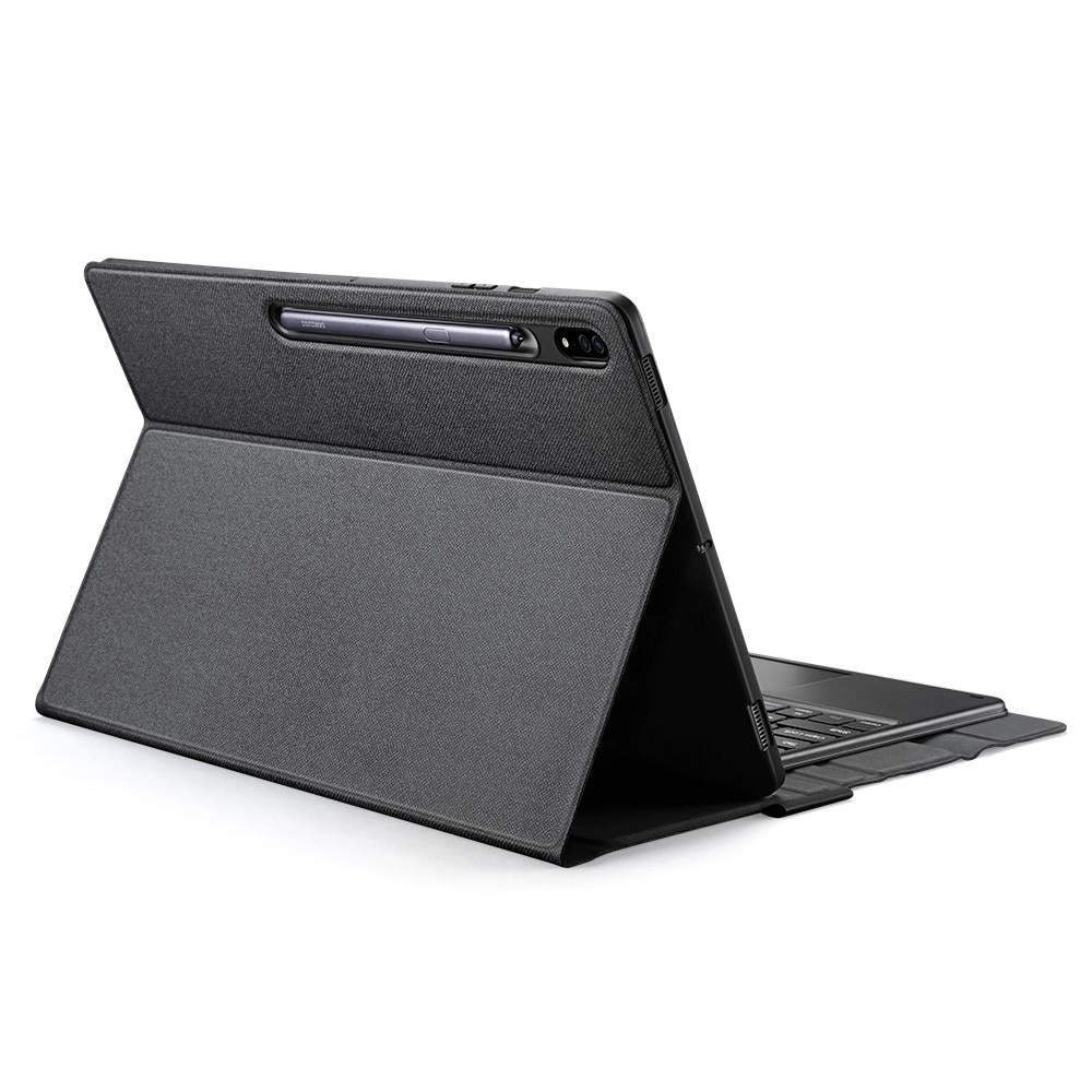 Husa tastatura pentru Samsung Galaxy Tab S8 Ultra, DuxDucis, Negru