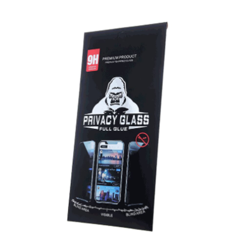 Folie de Protecție Privacy Glass, Tempered Glass, Neagră, 9H, pentru iPhone 17 Pro Max