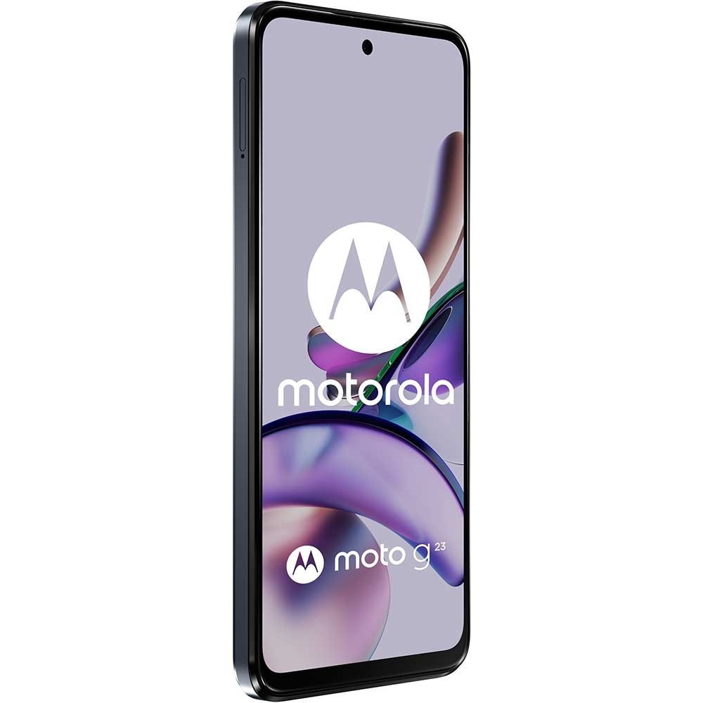 Telefon mobil Motorola Moto g23, Dual SIM, 4GB RAM, 128GB, Matte Charcoal
