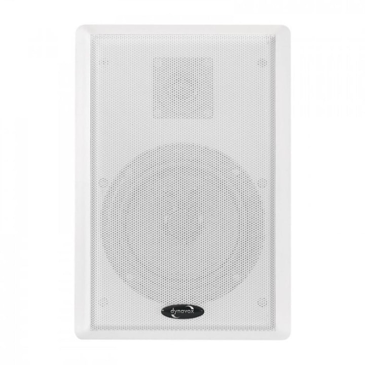 Boxe Satelit Slim Dynavox WS-502 albe, set 2 bucati