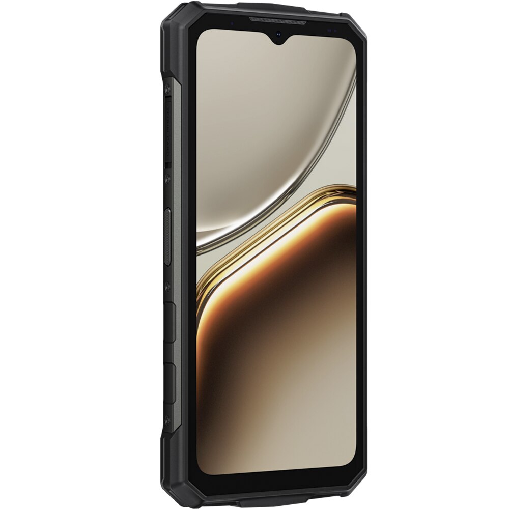 Telefon mobil Doogee Fire 7, 5G, Dual SIM, Dimensity 6300, 6.6-inch IPS 90Hz, 256GB, NFC, 13000mAh, IP68/IP69K, Android 15, Grey