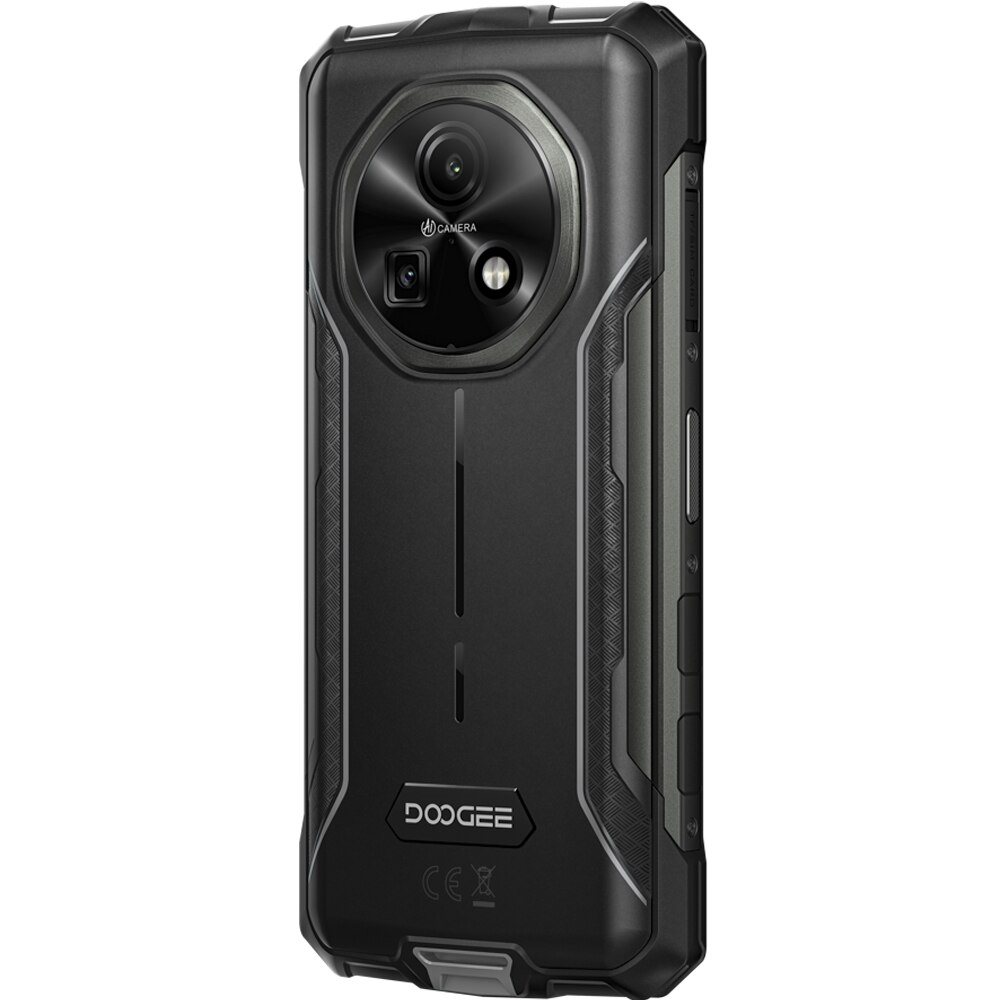 Telefon mobil Doogee Fire 7, 5G, Dual SIM, Dimensity 6300, 6.6-inch IPS 90Hz, 256GB, NFC, 13000mAh, IP68/IP69K, Android 15, Grey