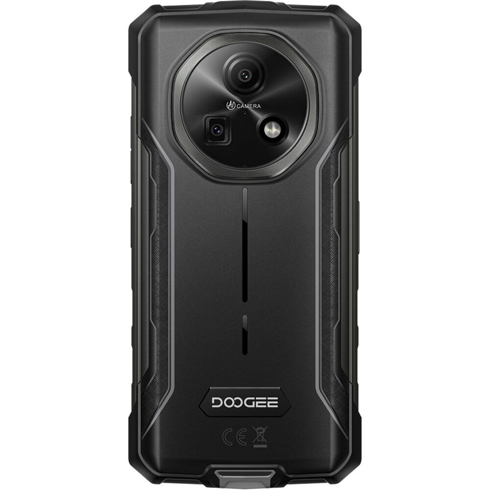 Telefon mobil Doogee Fire 7, 5G, Dual SIM, Dimensity 6300, 6.6-inch IPS 90Hz, 256GB, NFC, 13000mAh, IP68/IP69K, Android 15, Grey