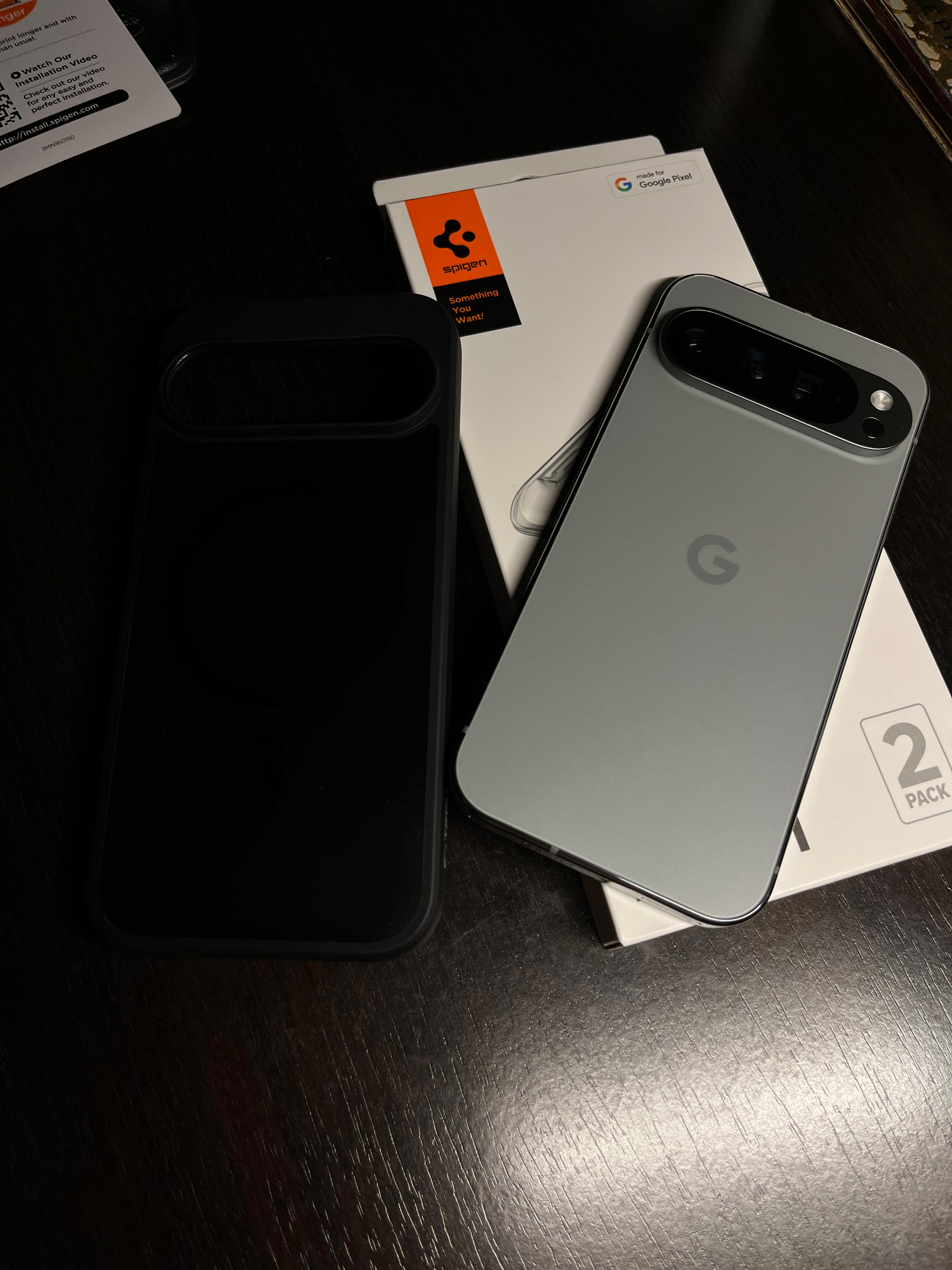 Telefon mobil Google Pixel 9 Pro, 512GB, 16GB RAM, 5G, Hazel