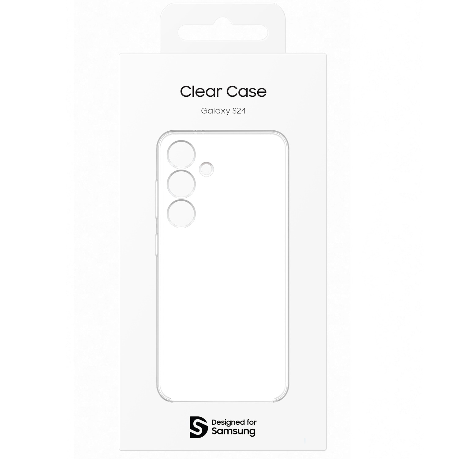 Husa de protectie Samsung Clear Case pentru Galaxy S24, Transparent