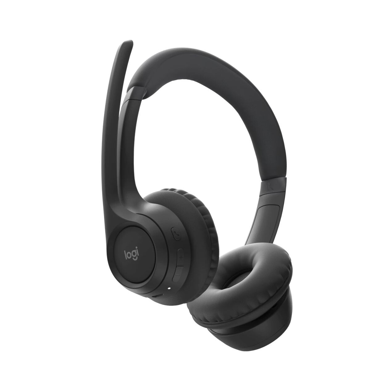 Casti wireless Logitech Zone 305, Bluetooth, microfon, negru