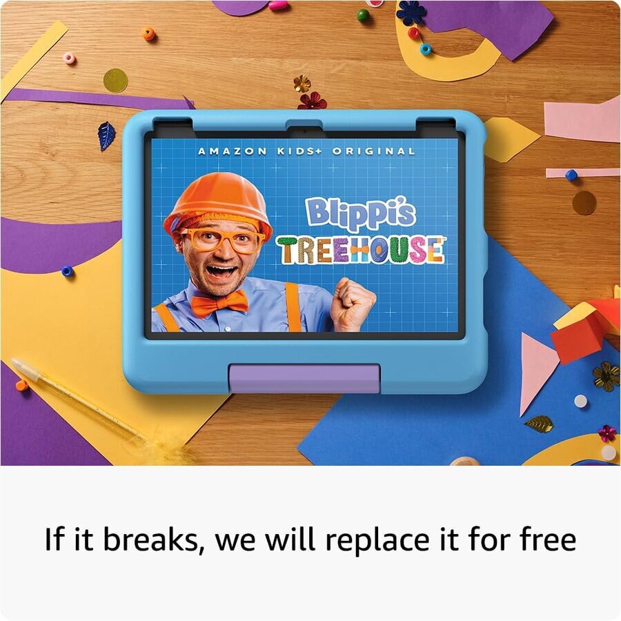 Tablet Amazon Fire HD10 Kids 13 Gen, 32GB, 10.1 inch, albastru