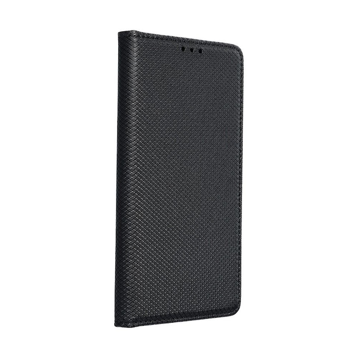BestCase® Husa Tip Carte + Folie de sticla inculsa Compatibila cu Samsung Galaxy A23 5G, Inchidere magnetica, Negru