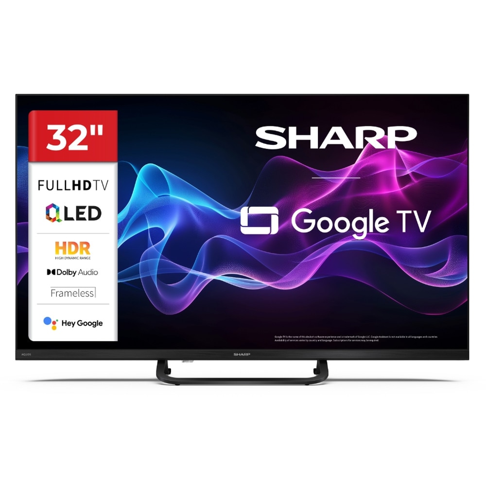 Televizor SHARP 32HF3865E 80cm Full HD QLED Google TV