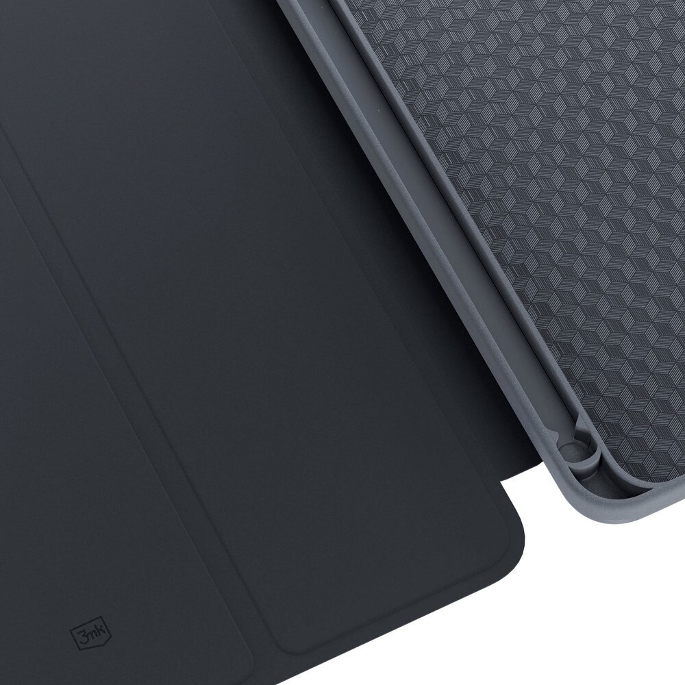 Husa tabletă 3MK Soft, tri-fold, neagră, Samsung Galaxy Tab S11