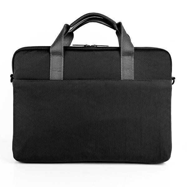 Geanta laptop, UNIQ, Textil, Negru