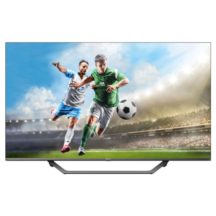Televizor Smart Hisense 55A7500F, 55", 4K, LED, WIfi, HDMI, Motion Clear, Gri, Clasa A