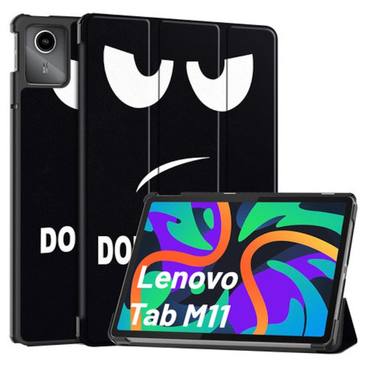 Etui Alogy Book Cover Case pentru Lenovo Tab K11 / K11E 11" si M11 10.95", ecologic, cu suport, set cu rysik