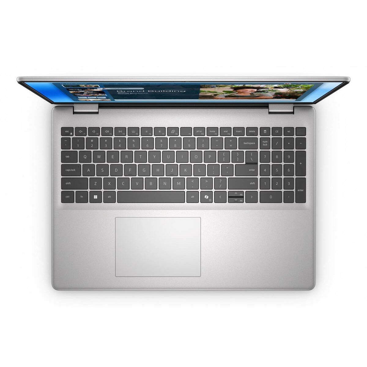 Laptop Dell DC16251 Intel Core 5 120U 40.6Cm 16Inch Full HD+ 16GB RAM DDR5-SDRAM 512 GB SSD Wi-Fi 6E (802.11ax) Windows 11 Pro, Platinum Silver