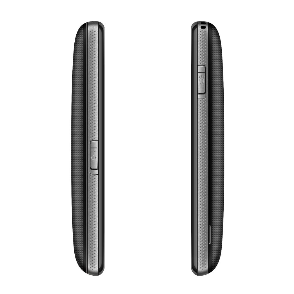 EVOLVEO EasyPhone, telefon mobil pentru seniori cu suport de incarcare, negru