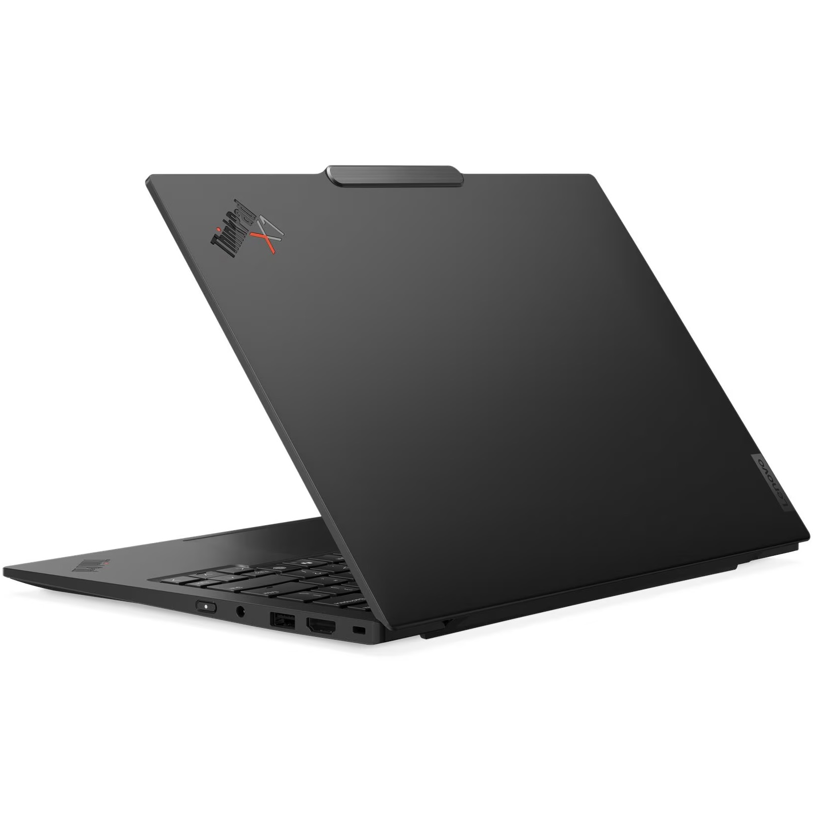 Laptop Lenovo ThiPad X1 Carbon Gen 13 Aura Edition cu procesor Intel Core™ Ultra 7 265U pana la 5.3GHz, 14" WUXGA, IPS, 64GB LPDDR5x RAM, 1TB SSD, Intel® Graphics , Windows® 11 Pro, Black, 3Y Courier