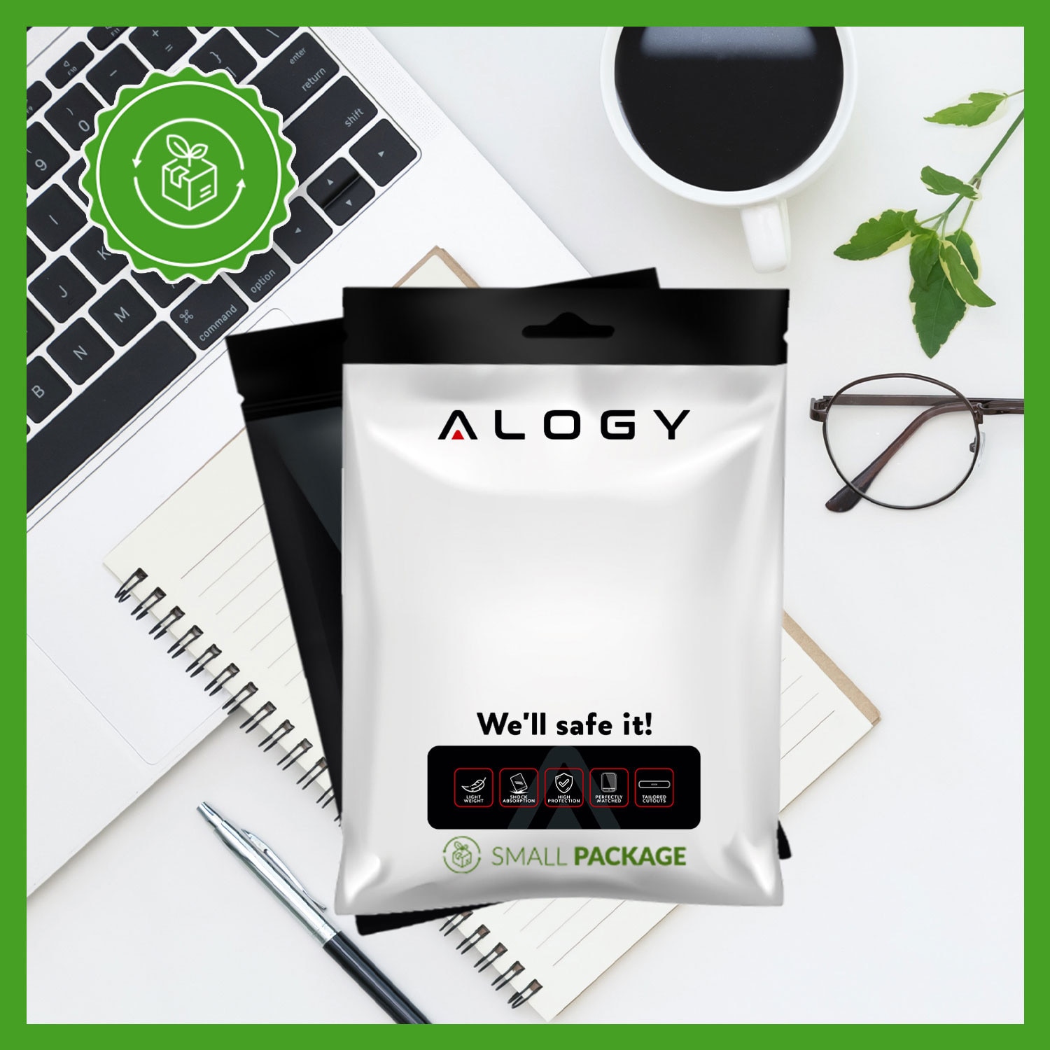 Etui pentru tableta Alogy Book Cover Case Unicorn, compatibil cu Samsung Galaxy Tab A9 Plus 2023 11", ecologic, cu suport, inchis pe magnet