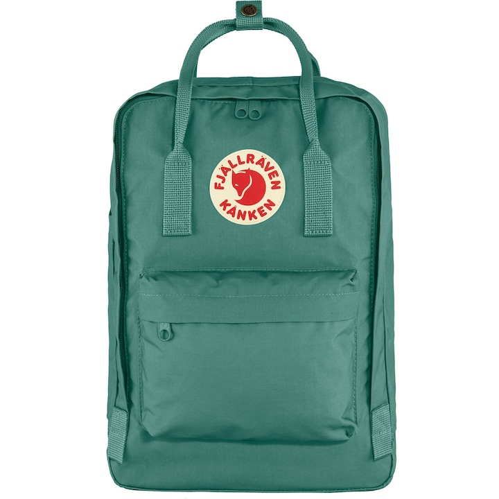 Rucsac pentru laptop Fjallraven, Kanken, 15", Poliester, Verde
